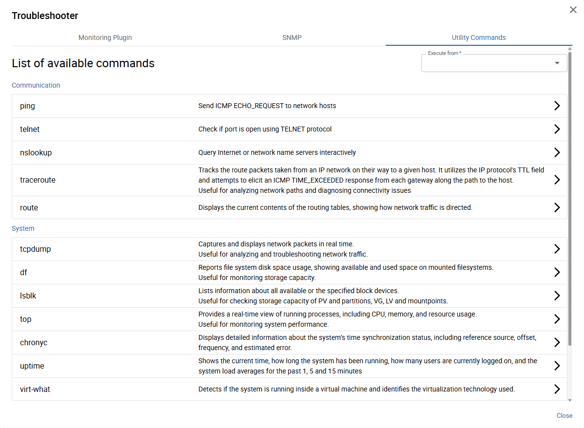 Utility Commands