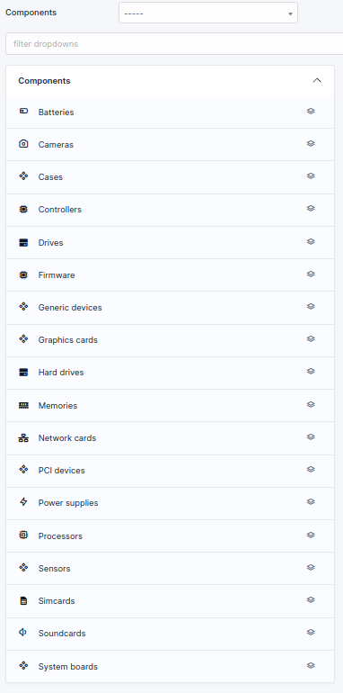 List of component types