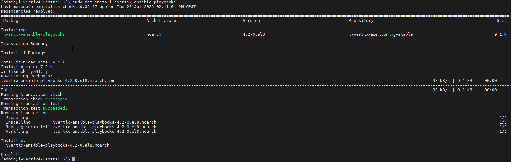 dnf install