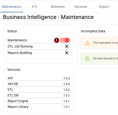 Maintenance