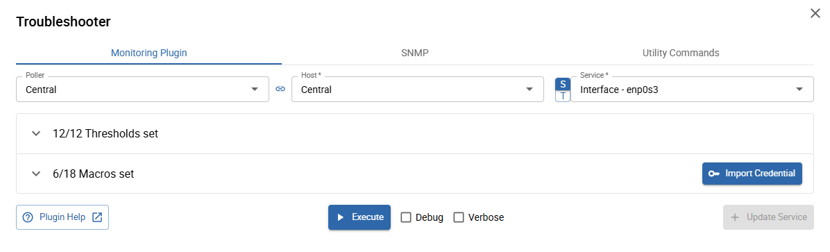Troubleshoot Monitoring Plugins
