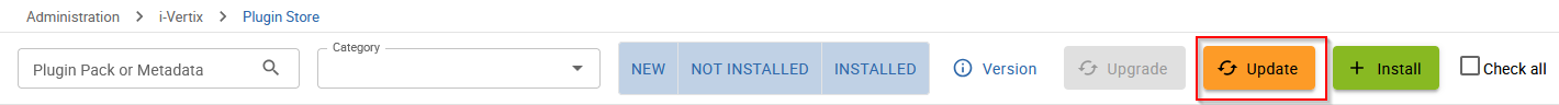 Update button
