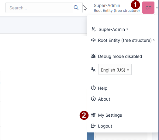 User Preferences